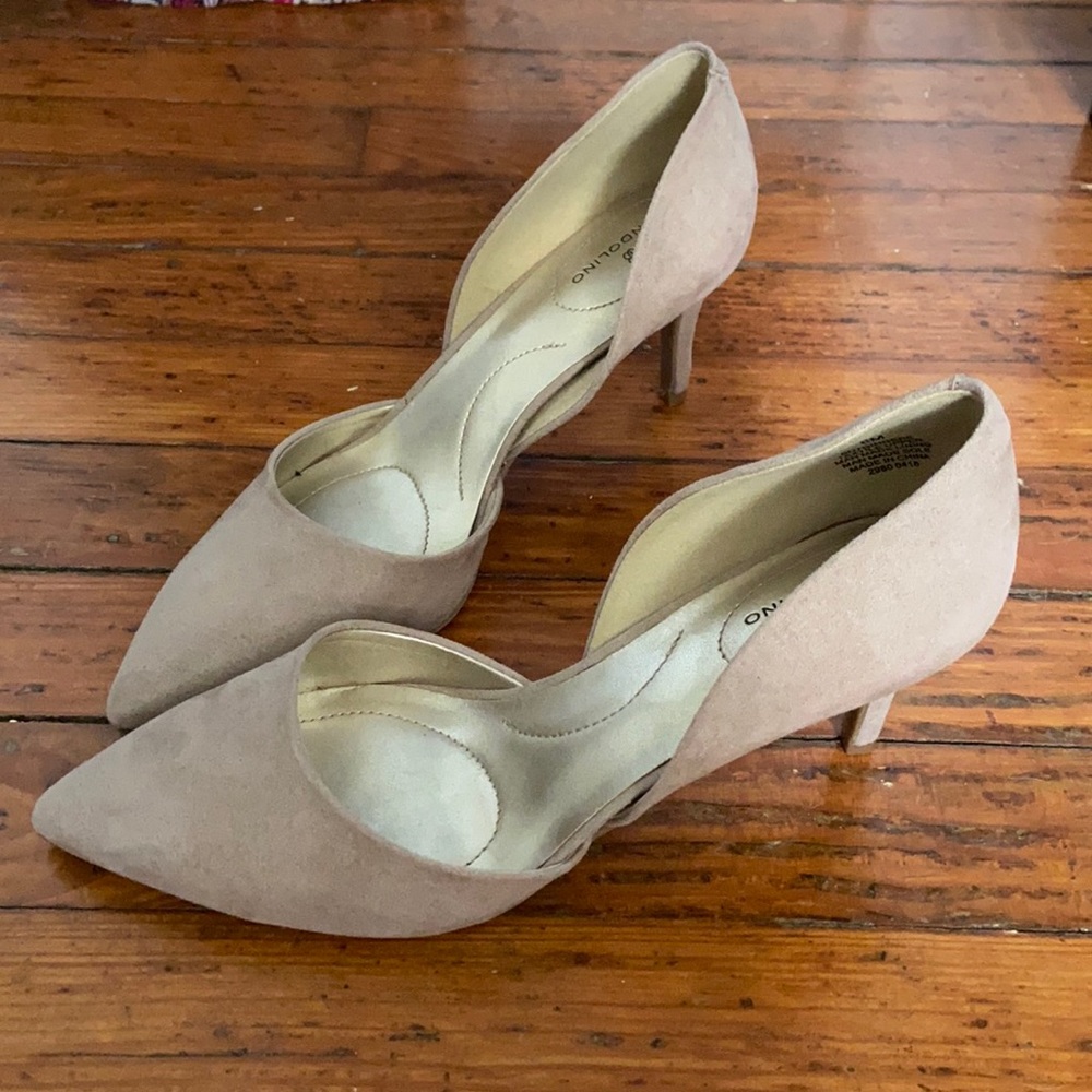 Cream heels